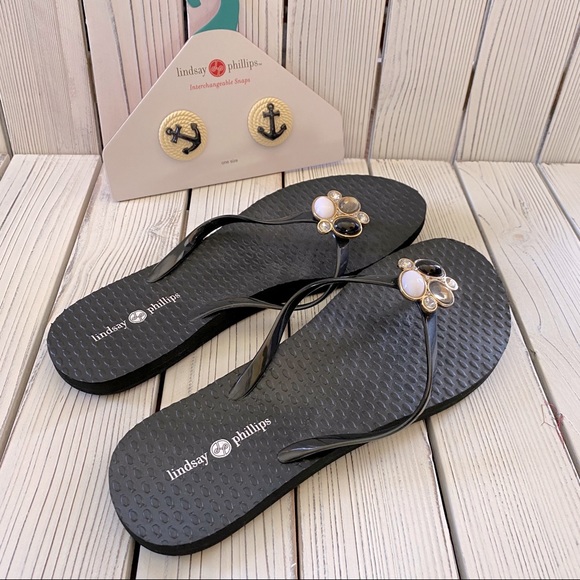 Lindsay Phillips Women’s Kelli Black SwitchFlops